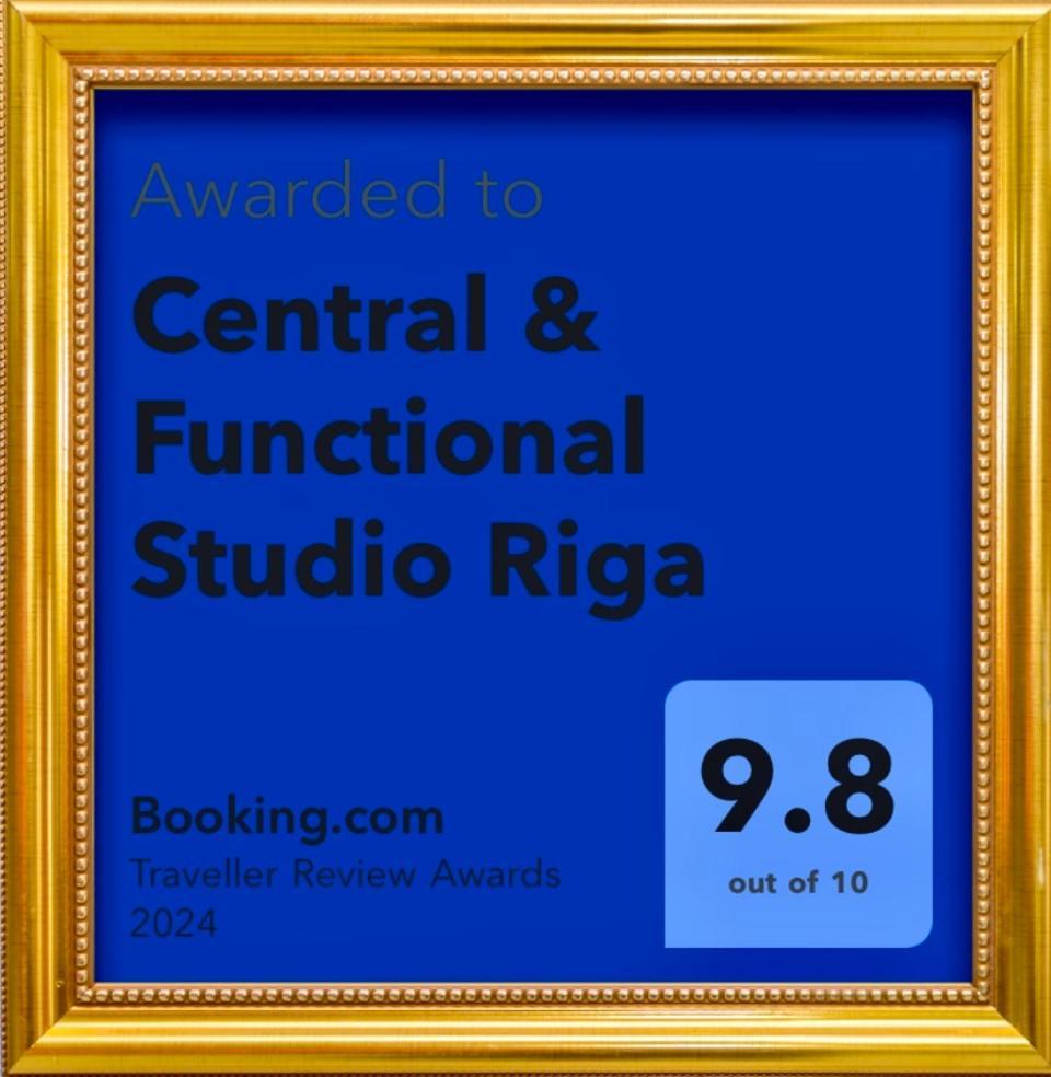 Central & Functional Studio Riga Dış mekan fotoğraf